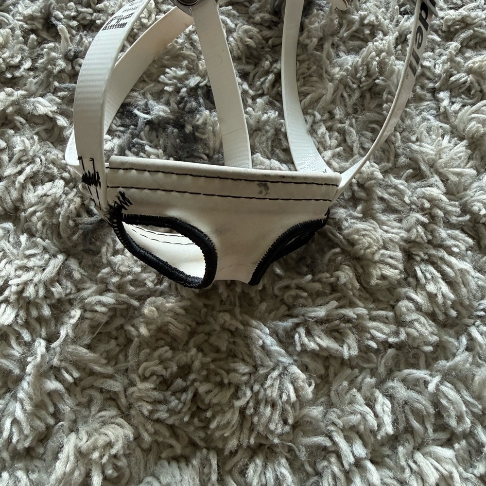 Kids White and Black Headgear